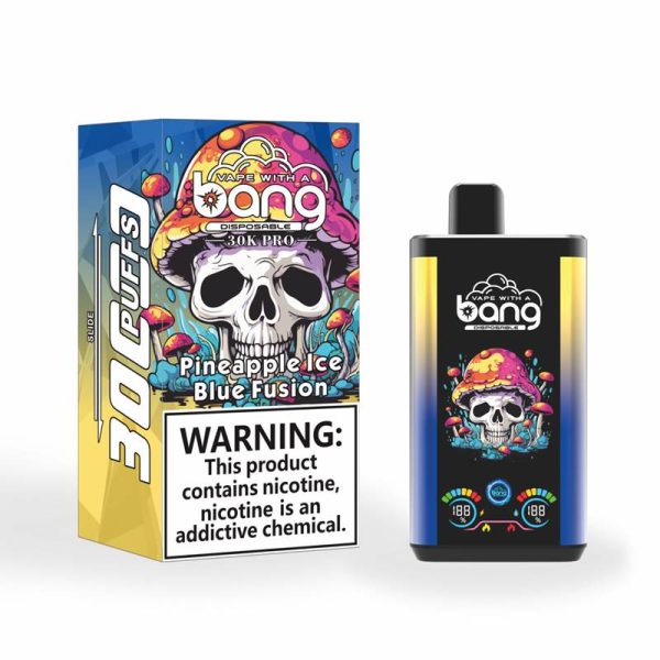 Bang 30K Pro 30000 Puffs Puneapple Ice Blue Fusion