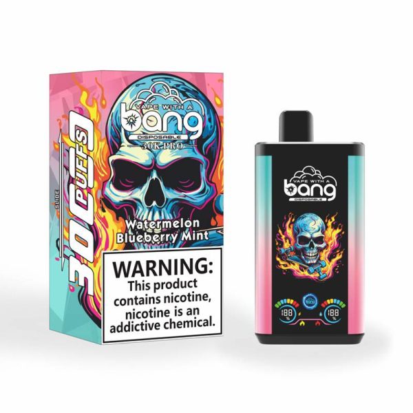 Bang 30K Pro 30000 Puffs Watermelon Blueberry Mint