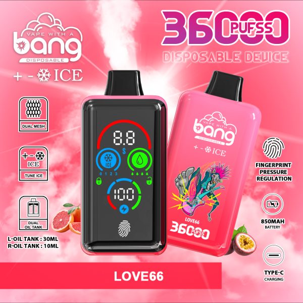 Bang 36000 Ice Level 36K Puffs LOVE66