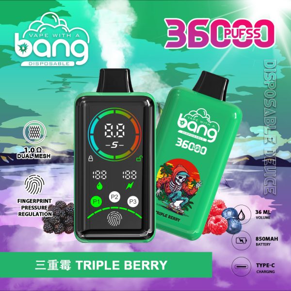 Bang 36000 Power 36K Puffs TRIPLE BERRY