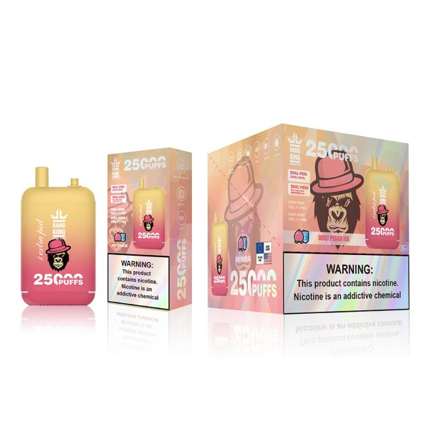 Bang King 25K Puffs Juicy Peach Ice