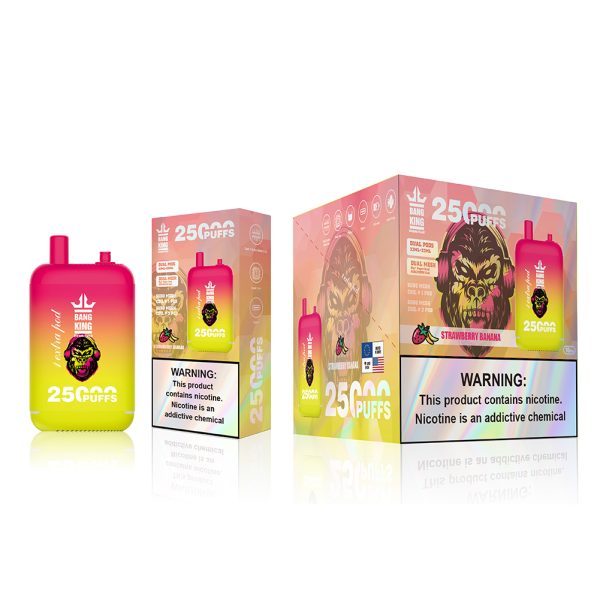 Bang King 25K Puffs Strawberry banana
