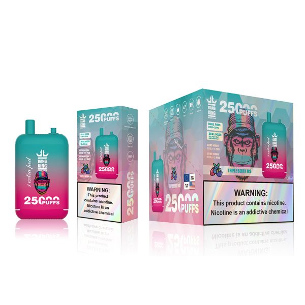 Bang King 25K Puffs Triple berry ice