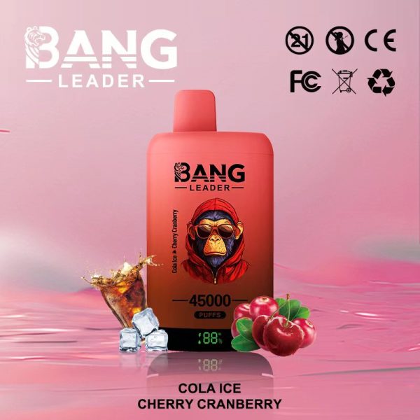 Bang Leader 45K Puffs Cola Ice & Cherry Cranberry