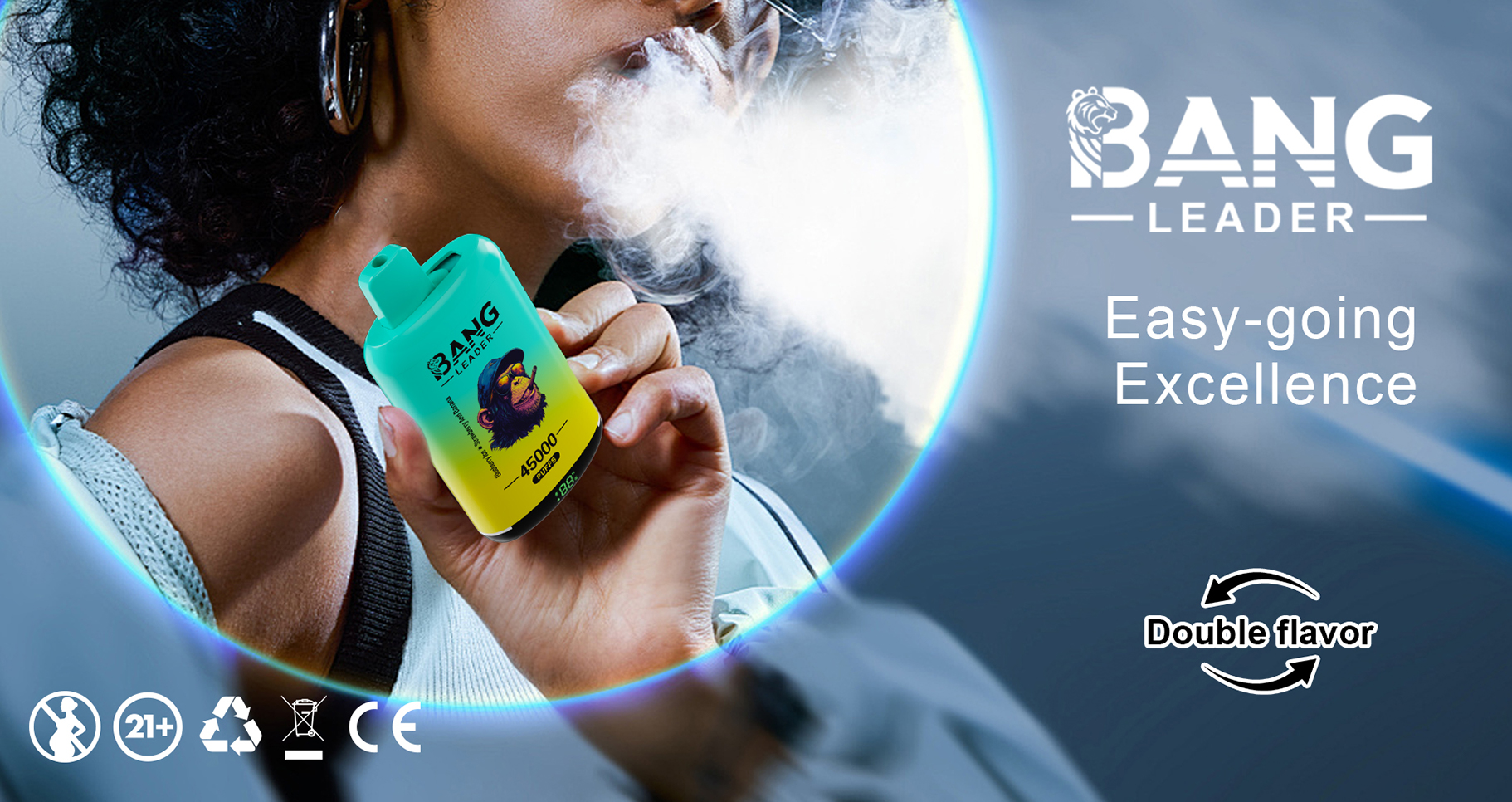 Bang Leader 45K Puffs Dual Flavors Vape Bang Leader 45K Puffs Dual Flavors Vape