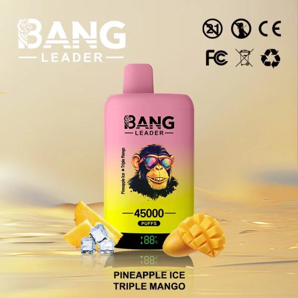 Bang Leader 45K Puffs Pineapple Ice & Triple Mango