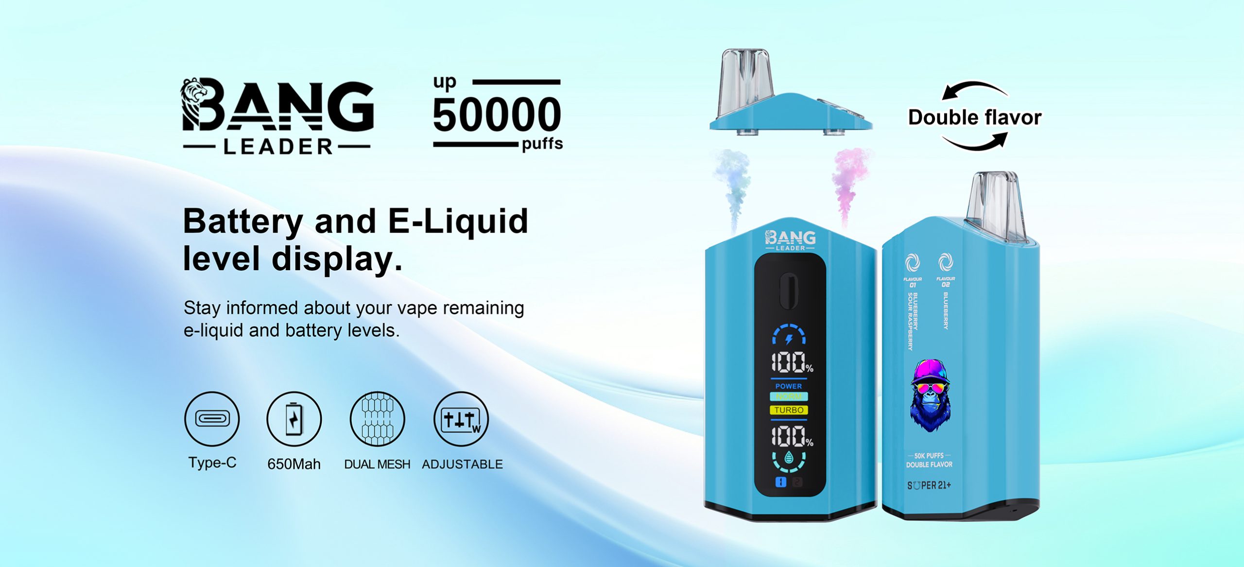 Bang Leader 50K Puffs Poster
