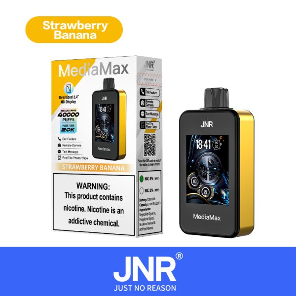 JNR Media Max 40000 Puffs 40K Smart Phone Disposable Vape Wholesale