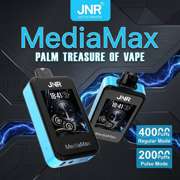 JNR Media Max 40000 Puffs 40K Smart Phone Disposable Vape Wholesale