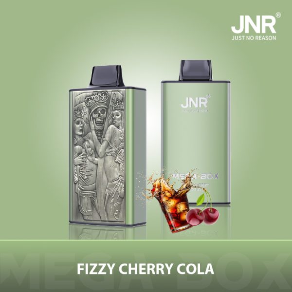 JNR Mega Box 25K Puffs FIZZY CHERRY COLA JNR Mega Box 25000 Puffs 2% 5% Nicotine Wholesale Disposable Vape
