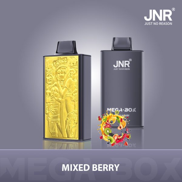 JNR Mega Box 25K Puffs MIXED BERRY JNR Mega Box 25000 Puffs 2% 5% Nicotine Wholesale Disposable Vape