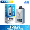 JNR Mega Box Pro 50K Puffs BLUE RAZZ ICE JNR Mega Box Pro 50000 Puffs LED Screen Wholesale Disposable Vape Kit