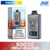 JNR Mega Box Pro 50K Puffs COLA ICE JNR Mega Box Pro 50000 Puffs LED Screen Wholesale Disposable Vape Kit
