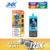 JNR Quads 4in1 120K Puffs 02 JNR Quads 4in1 120000 Puffs 60ml Big Cloud Disposable Vape Pen