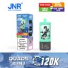 JNR Quads 4in1 120K Puffs 06 JNR Quads 4in1 120000 Puffs 60ml Big Cloud Disposable Vape Pen