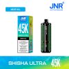 JNR Shisha Ultra 45K Puffs Menthol JNR Shisha Ultra 45000 Puffs 40ML E-liquid Adjustable Airflow Disposable Vape