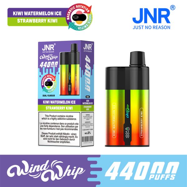 JNR WindWhip 44000 Puffs Dual Flavor Fast Charge Disposable Vape Wholesale