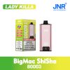 JNR Big Mac Shisha 80000 Puffs Quad Mesh Coil 80K Disposable Vape Bulk Buy