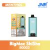 JNR Big Mac Shisha 80000 Puffs Quad Mesh Coil 80K Disposable Vape Bulk Buy