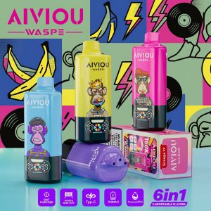 WASPE AIVIOU 6 in 1 150K Puffs WASPE AIVIOU 6 in 1 150K Puffs