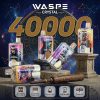 WASPE Crystal 40000 Puffs Double Flavor Disposable Vape With Dual Mesh Coil