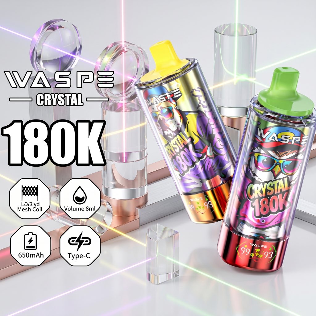 WASPE Kristall 8 in 1 180K Puffs