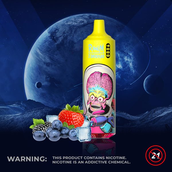 RandM Tornado 9000 Puffs 0 - 5% Nicotine Original Disposable Vape Wholesale