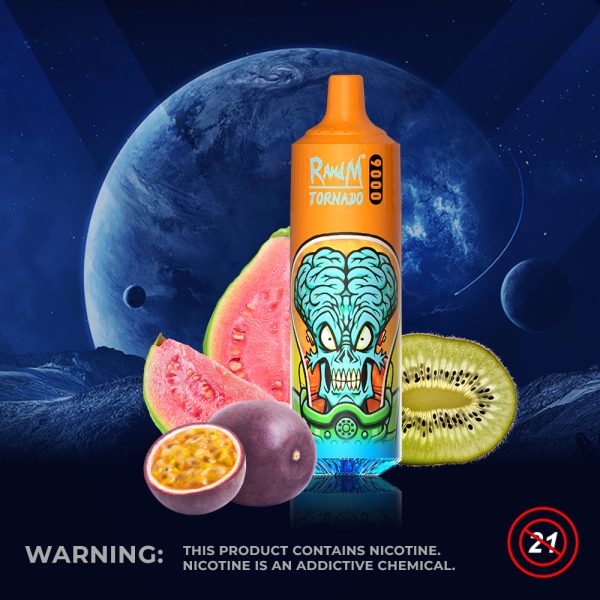 RandM Tornado 9000 Puffs 0 - 5% Nicotine Original Disposable Vape Wholesale
