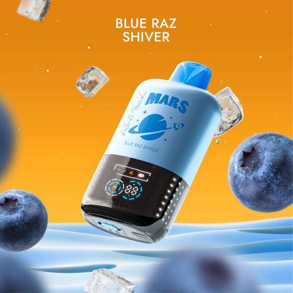 AiRMEZ Mars 20K Puffs BLUE RAZ SHIVER