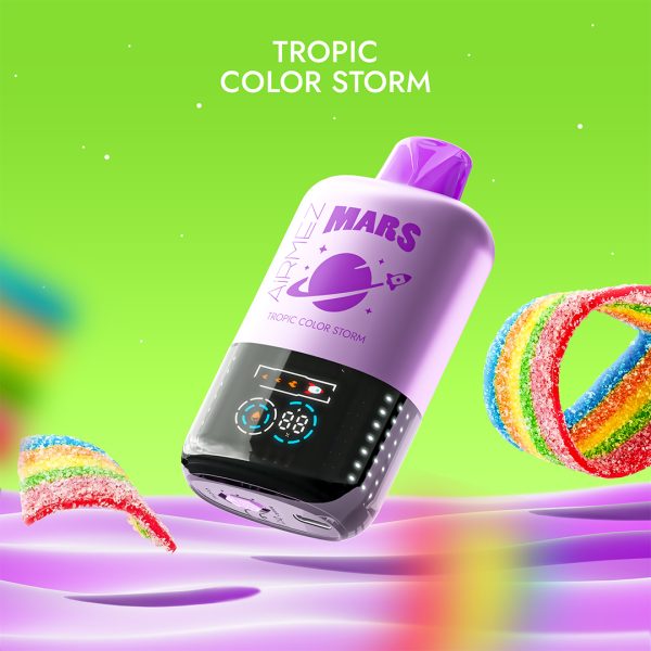 AiRMEZ Mars 20K Puffs Tropic Color Storm