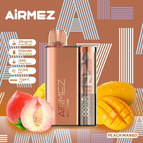 Airmez 20000 Puffs peach mango