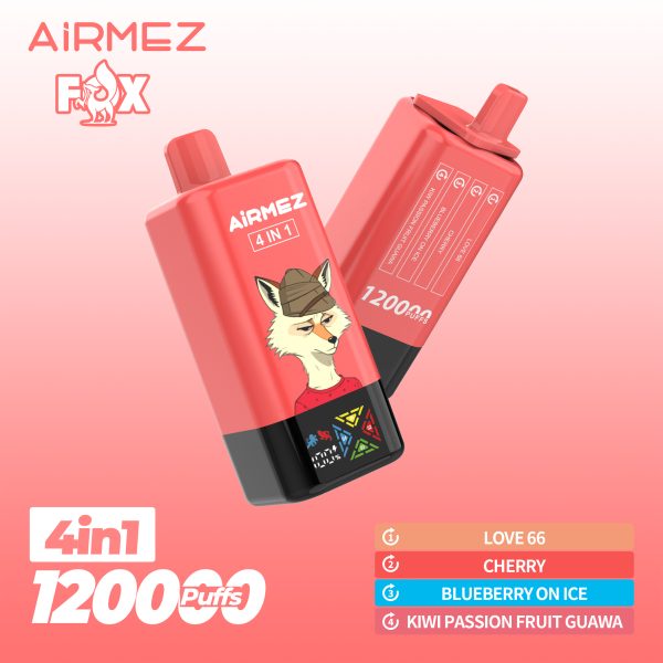 Airmez FOX 4 IN 1 120k Puffs 01 Airmez FOX 4 IN 1 120k Puffs 01