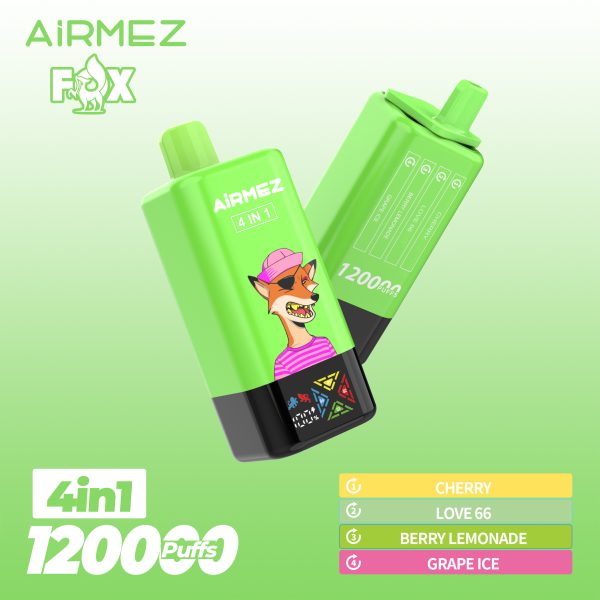 Airmez FOX 4 IN 1 120k Puffs 02 Airmez FOX 4 IN 1 120k Puffs 02