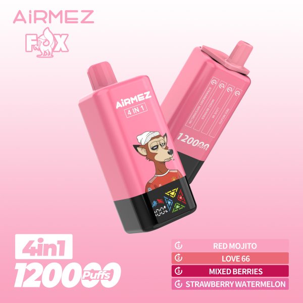 Airmez FOX 4 IN 1 120k Puffs 05 Airmez FOX 4 IN 1 120k Puffs 05