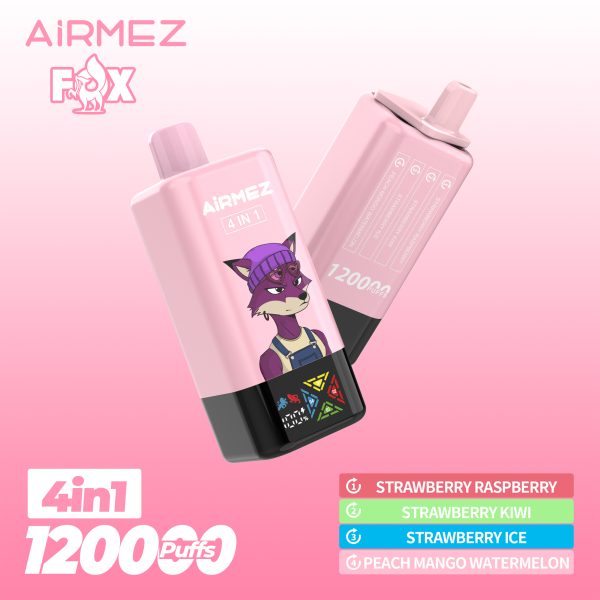 Airmez FOX 4 IN 1 120k Puffs 10 Airmez FOX 4 IN 1 120k Puffs 10