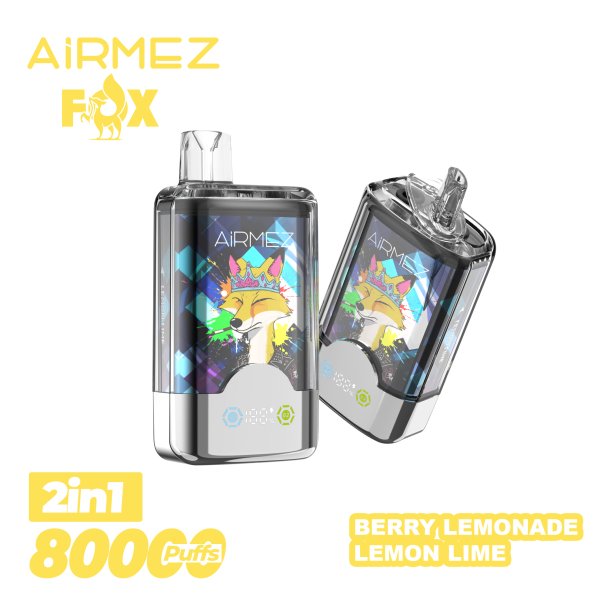 Airmez Fox 2in1 80K Puffs Flavors 02