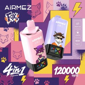 Airmez Fox 4 in 1 120000 Puffs Airmez Fox 4 in 1 120000 Puffs