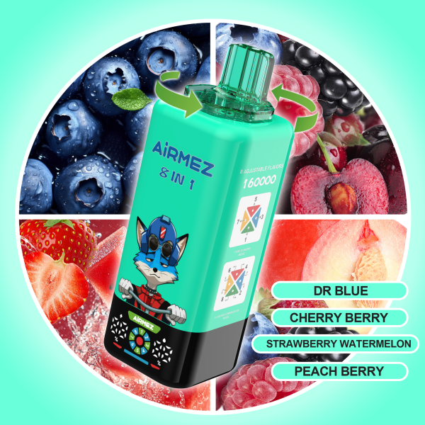 Airmez Fox 8in1 160K Flavors 01 Airmez Fox 8in1 160K Flavors 01