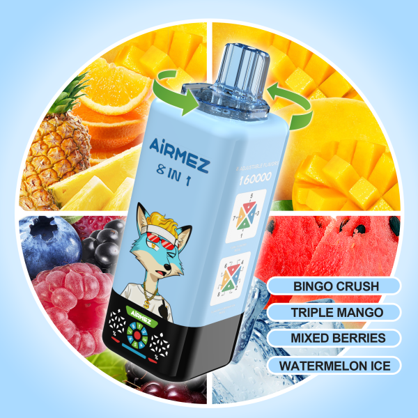 Airmez Fox 8in1 160K Flavors 04 Airmez Fox 8in1 160K Flavors 04