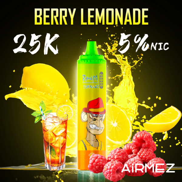 Airmez RandM Tornado 25K Airmez 25K berry lemonade