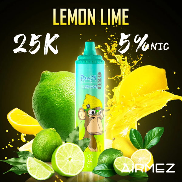 Airmez RandM Tornado 25K LEMON & LIME