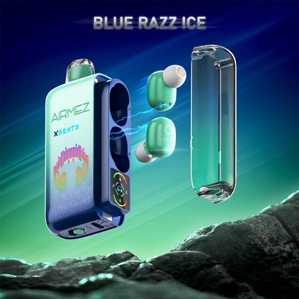 Airmez Xbeat 40000 Puffs BLUE RAZZ ICE
