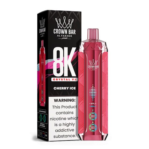 Al Fakher 8K Crystal V2 Cherry Ice