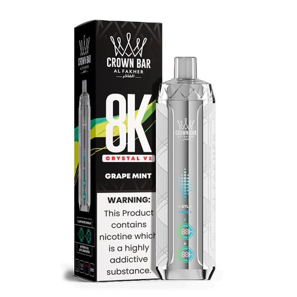 Al Fakher 8K Crystal V2 Grape Mint