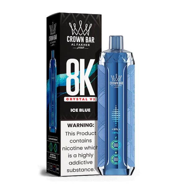 Al Fakher 8K Crystal V2 Ice Blue