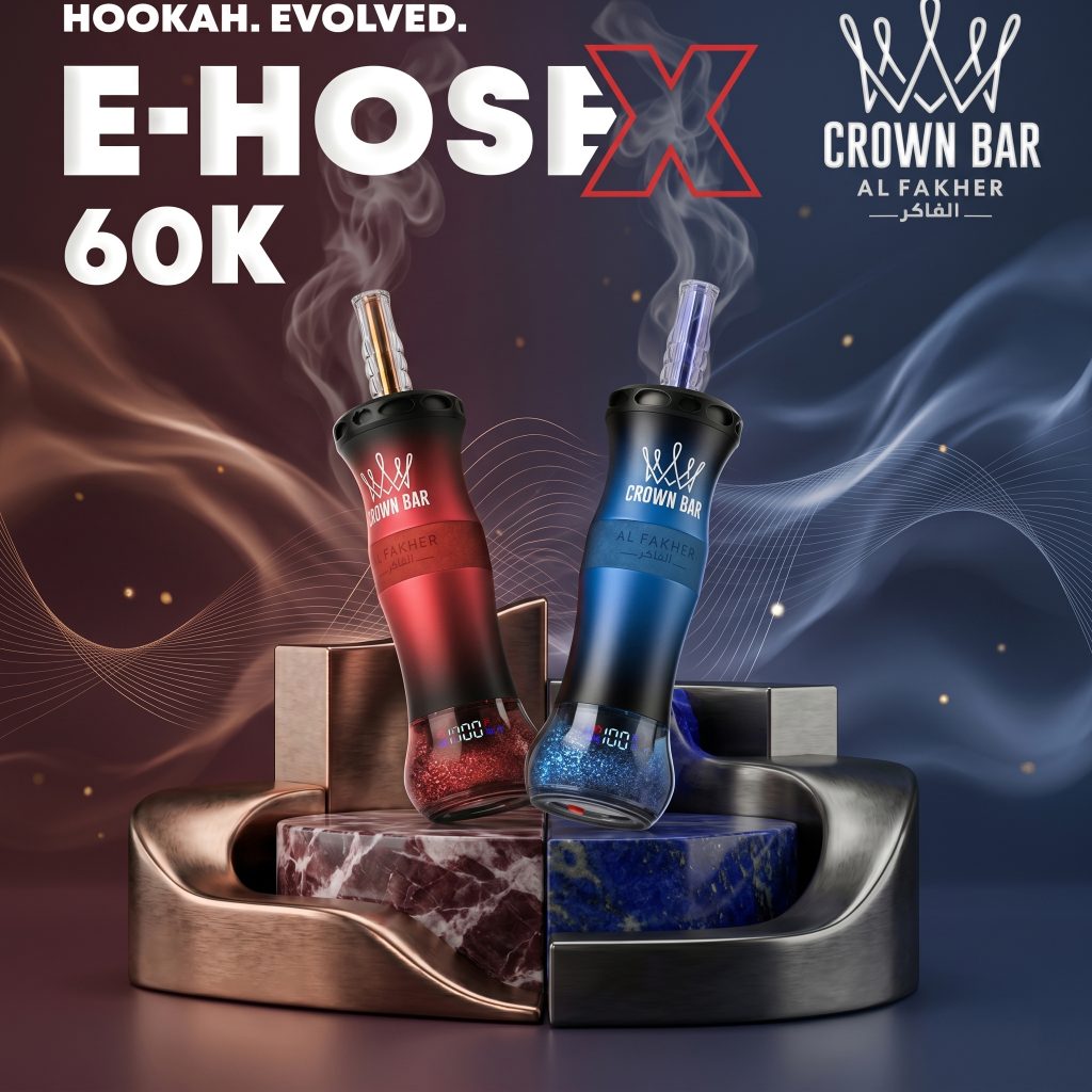 Al Fakher Crown Bar 60K E Schlauch X