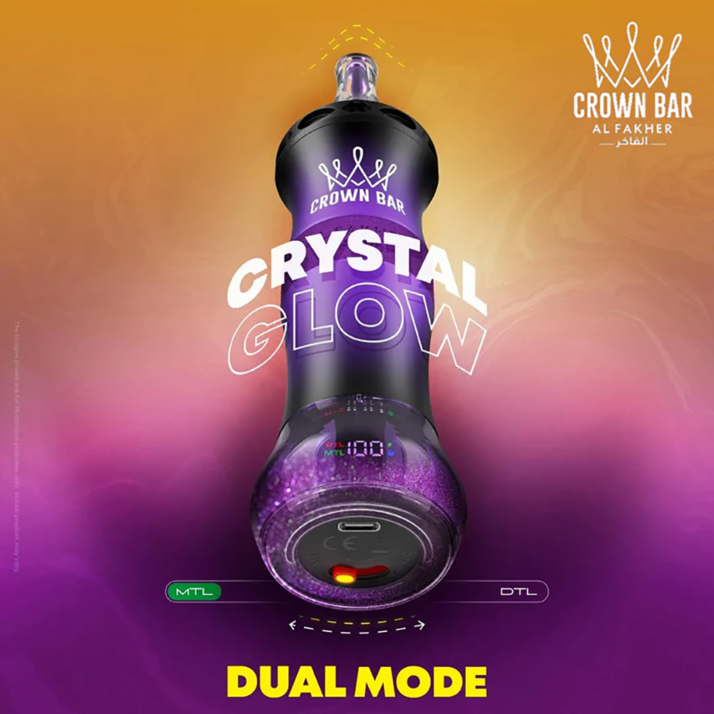 Al Fakher Crown Bar 60K E Hose X Dual Mode Vape