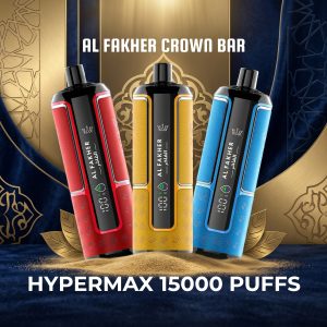 Al Fakher Crown Bar Hypermax 15K Puffs Al Fakher Crown Bar Hypermax 15K Puffs