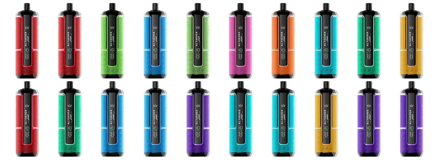 Al Fakher Crown Bar Hypermax 15K Puffs Flavors List