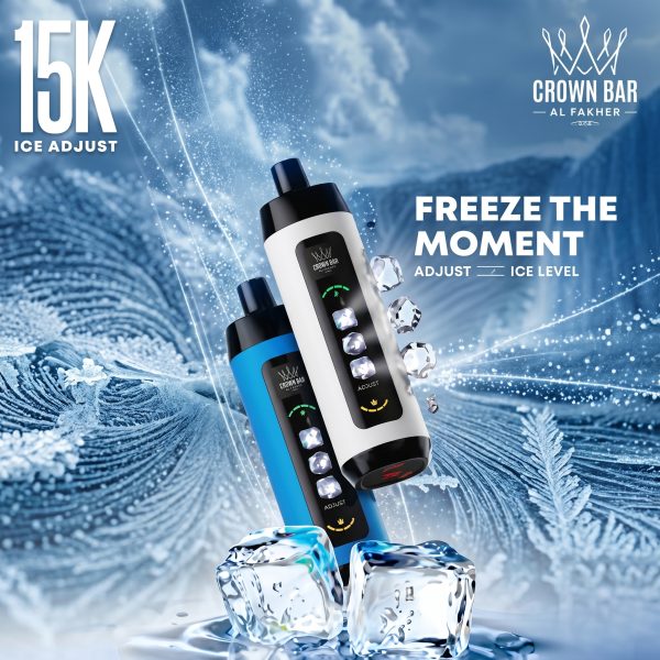 Al Fakher Crown Bar Ice Adjust 15K Puffs